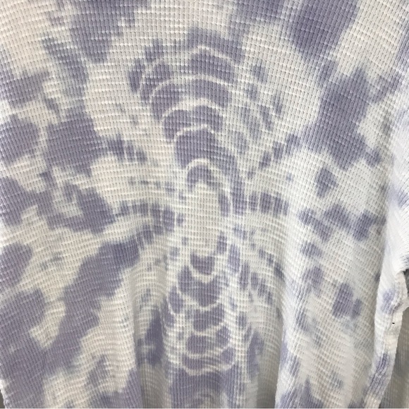 RE/DONE Hanes Lilac Drop Thermal Long Sleeve - Picture 3 of 8